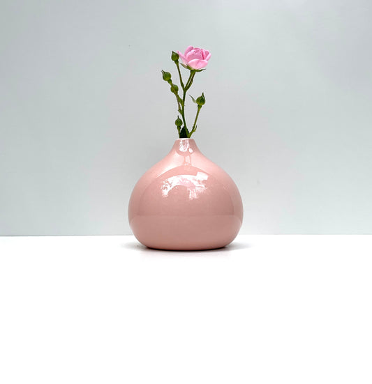 Contain Drop bud vase in pink