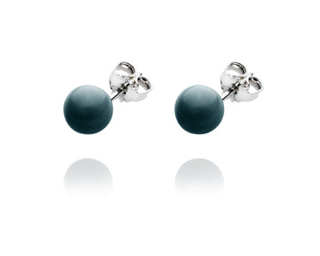 Elements porcelain stud earrings