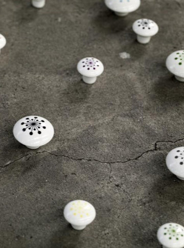 Flower Handles, Knobs and Wall Hooks