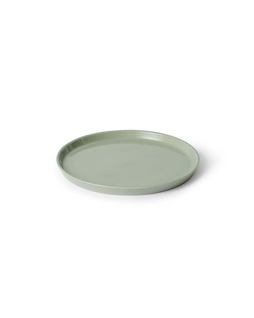 Plain Collection plates in Jade